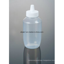 1000g PP Honey Bottle Plastic with Sharp Mouth Caps (EF-H14)